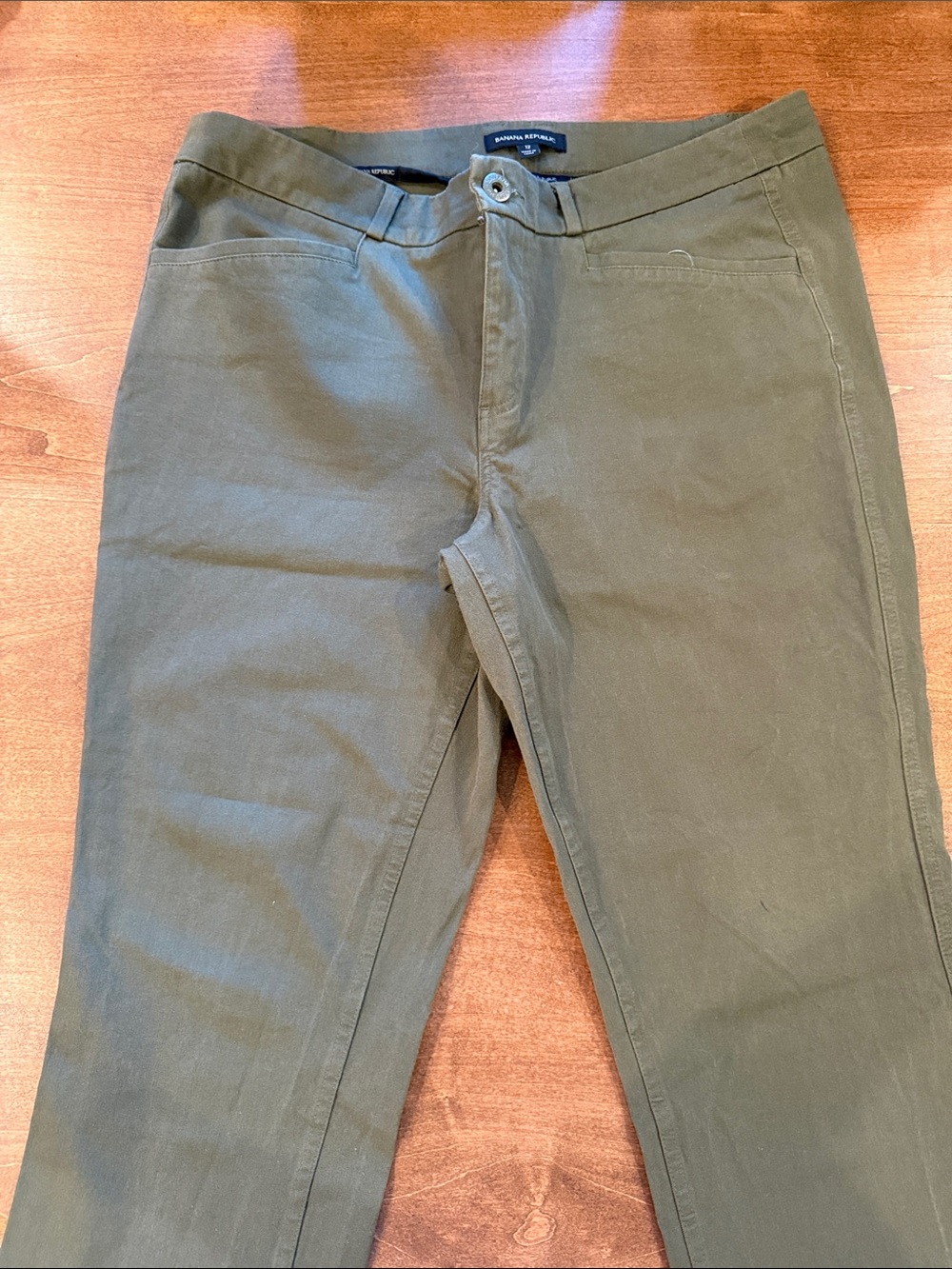 Banana Republic Olive Chinos